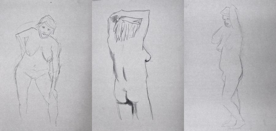 5 Minutes Live Nude Sketching